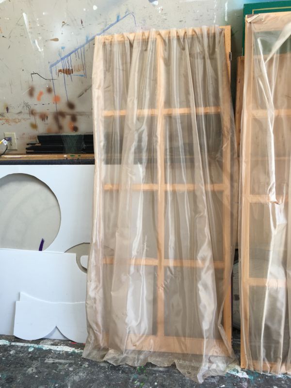 Windows - draped