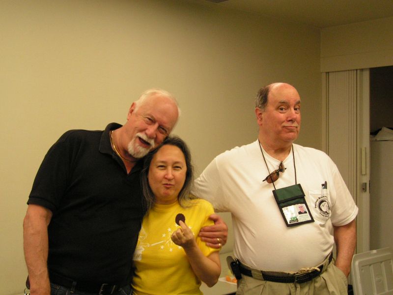 June joins the fun ...