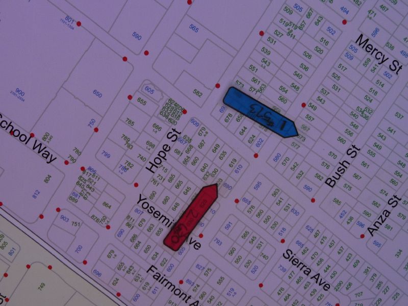 with Incident numbers ...