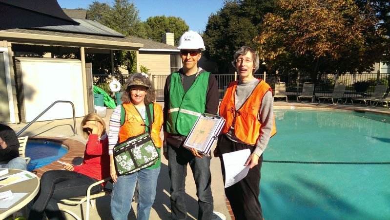 Command Post<BR>by the pool!