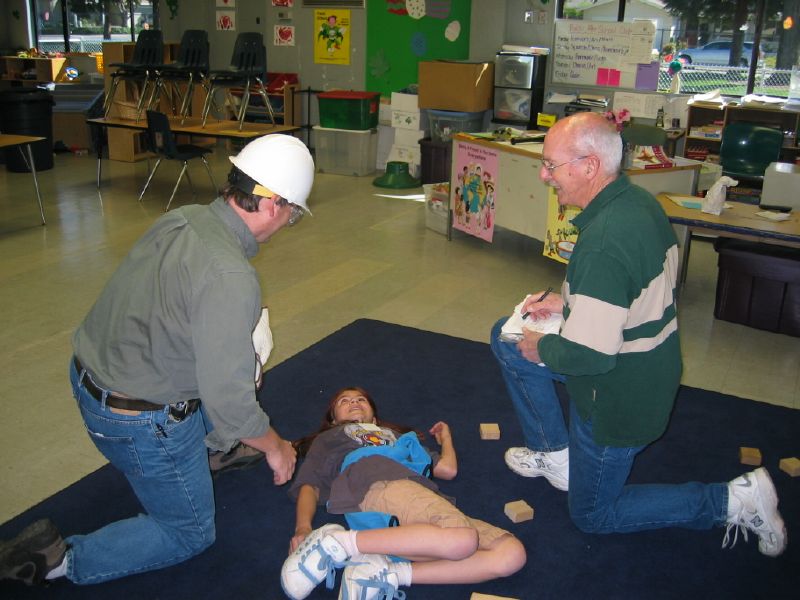 Team Alpha & injured Scout