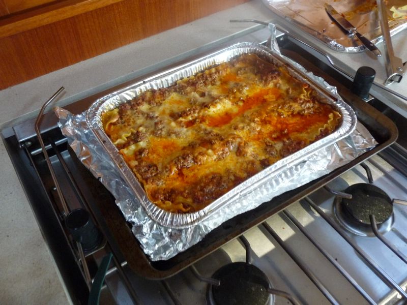 Paul's lasagna ...