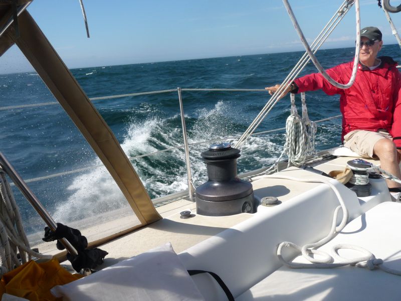 Sloppy seas.