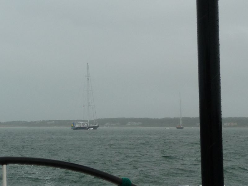 Big boats outside ...