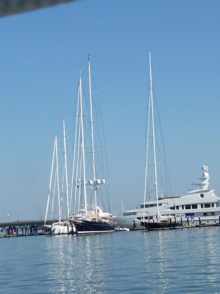 giant yachts!