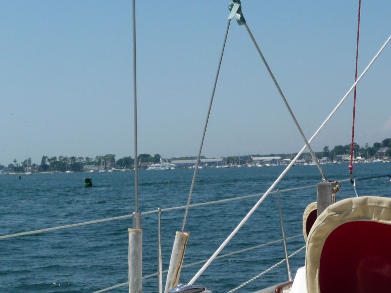 Approaching Mystic River 