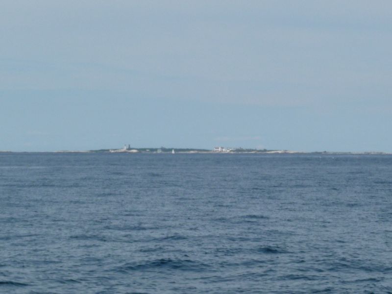 Isles of Shoals<BR>on horizon