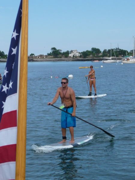 welcoming committee.