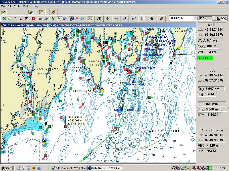 Approaching Bantam Rock 