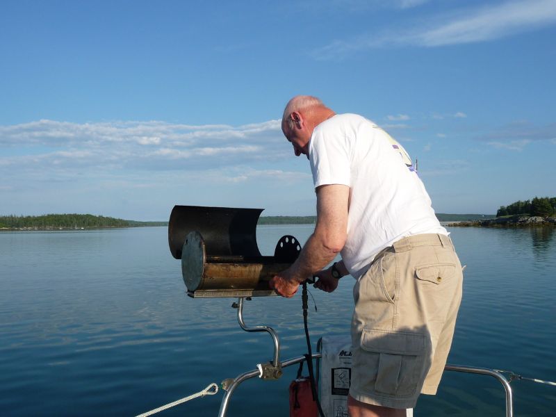 then no wind -<BR>grill time.