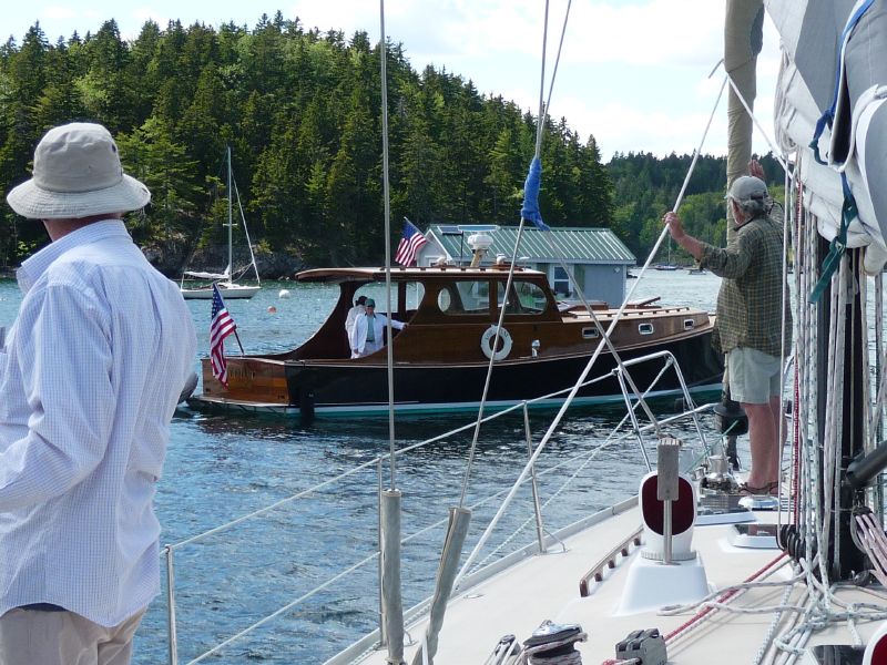 we're coming alongside.