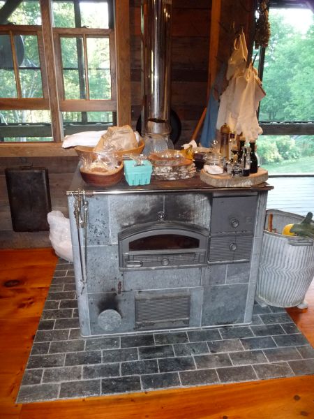 Soapstone stove too