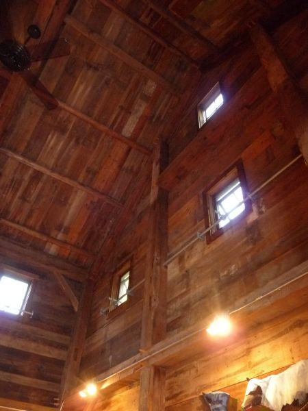 30' ceiling.