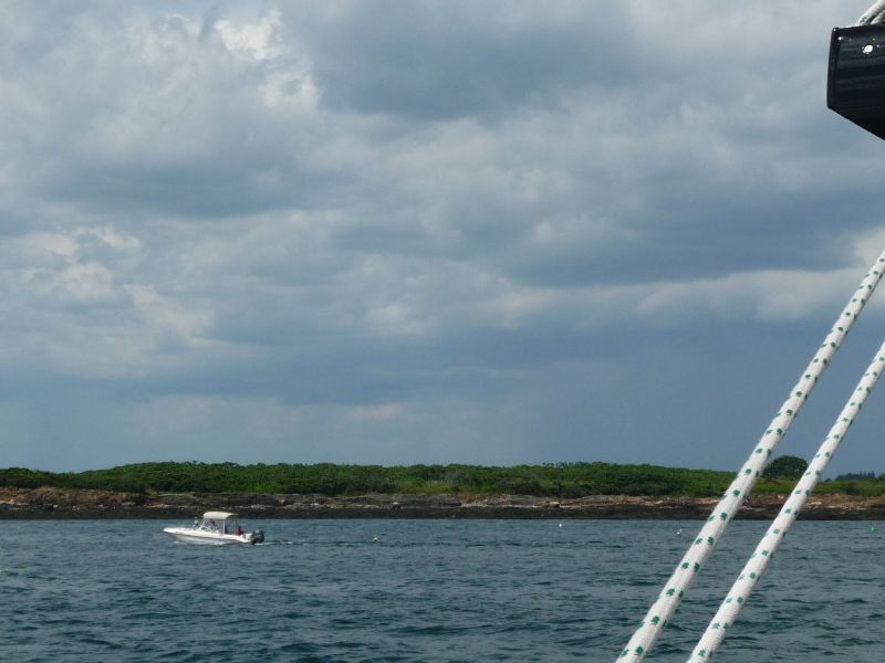 These rain clouds ...