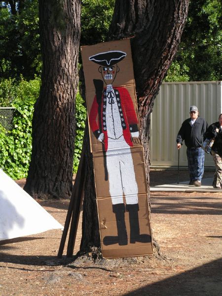 Beware the Redcoats ...