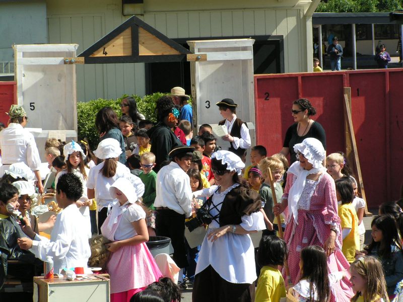 Another class arrives