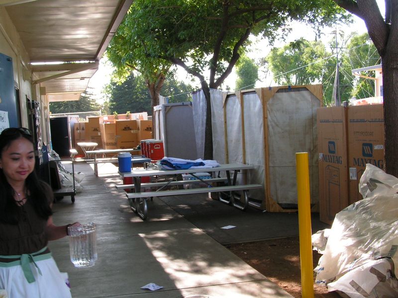 Behind the scenes ...