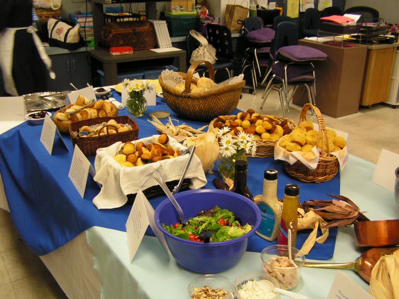 lunch is almost ready ...