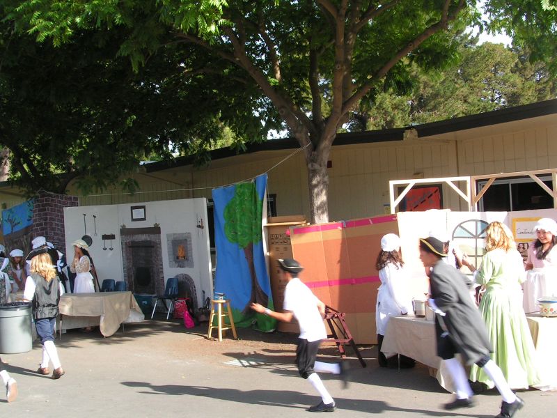 shops are going up ...