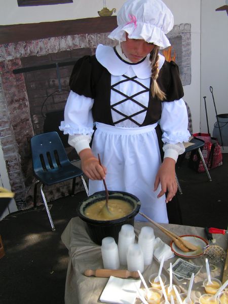 Chunks stirred in ...