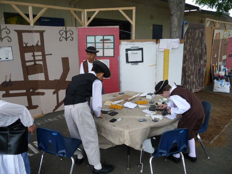 Printers at work ...