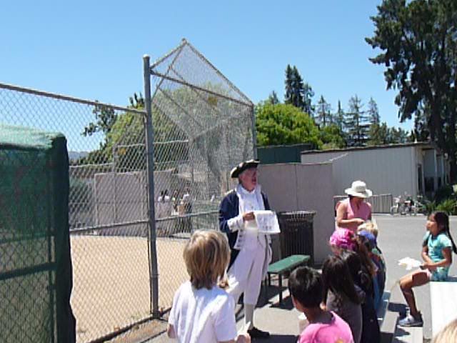 a Washington welcome ...