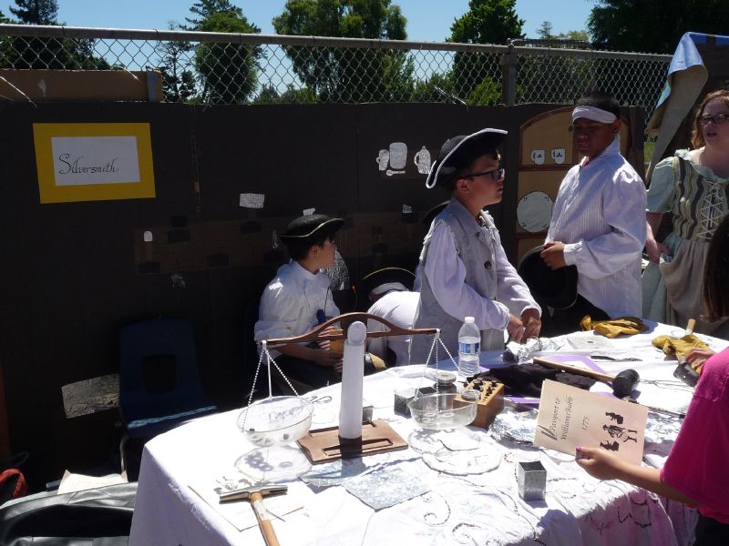 Silversmiths sparkle.