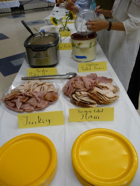 Turkey & Ham +<BR>choice of Beans